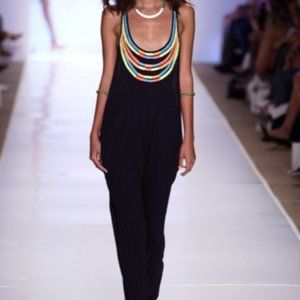 Mara Hoffman Swim Embroidery Romper/Jumpsuit